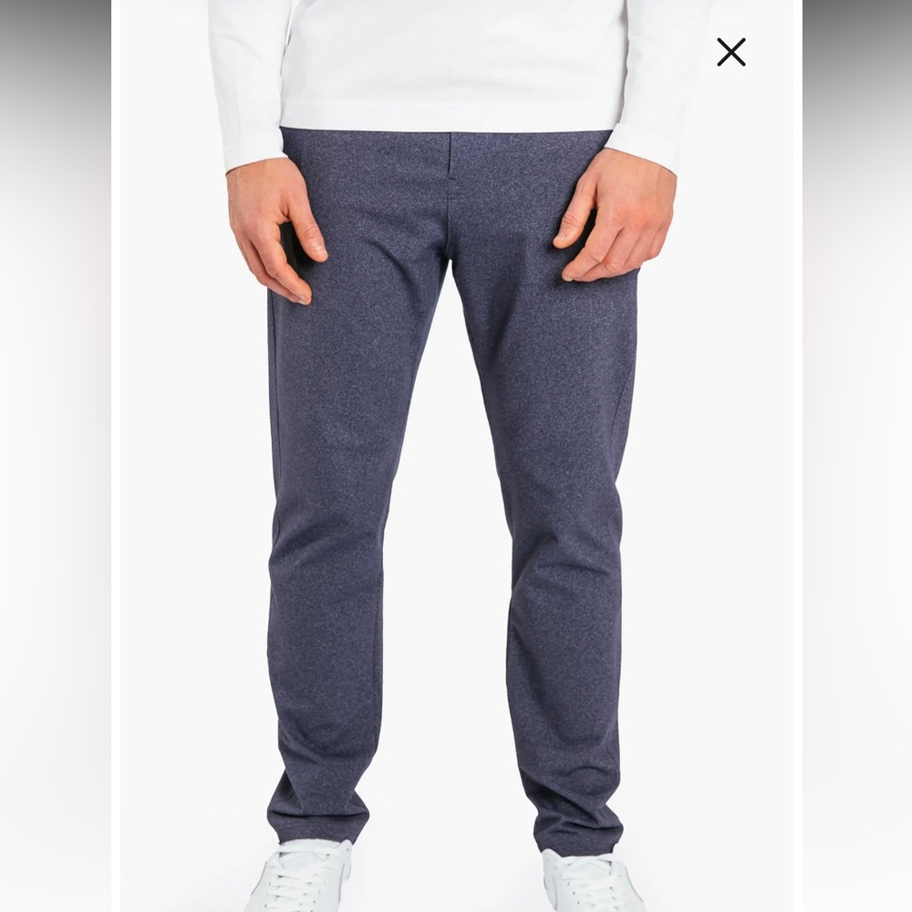 Public Rec pants - heather navy “Gamechanger Rec” active casual - Picture 2 of 11